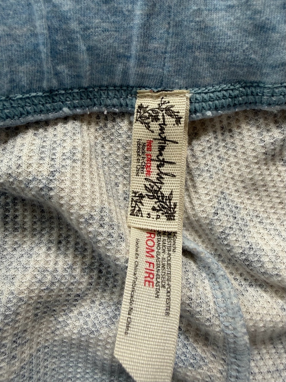 Intimately by Free People pajama lounge bottoms winter deer latter - size small - Picture 3 of 6